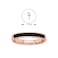 Aiwanto Unisex Hand Ring Finger Ring Daily Wear Ring Black Ring