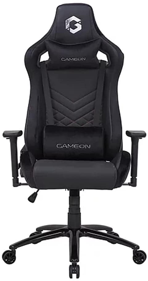 Gameon Classic Series Gaming Chair With 3D Armrest, Backrest, Head Pillow, Lumba