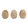 Easter Wooden Eggs 3Pcs/Box 9cm