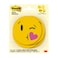 3M Post It Printed Notes Emoji Designs BC2030EMOJI2, 3 x 3 in 76 mm x 76 mm, 4 Alternating
