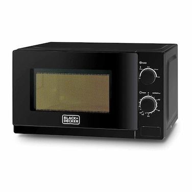 Black+Decker Microwave Oven - 20 Liter - Black - MZ2020P
