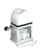 Shallow Stylish Chrome Plated Ice Crusher With Ice Tray And  Scoop