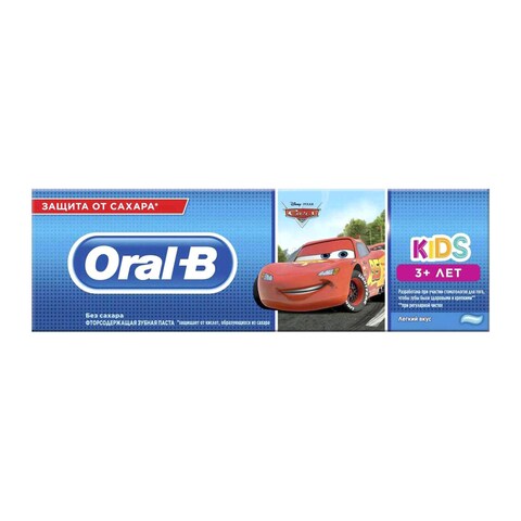 Oral B Kids Disney&#39;s Frozen &amp; Cars Toothpaste - 3+ Years - 75 ml