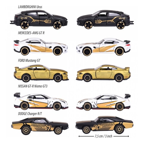Majorette 1:64 Limited Edition Series 9 Cars Giftpack 3+ Years 5 Pieces