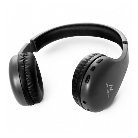 L&#39;avvento Bluetooth Headphone with Stereo Plug - Black - HP11B