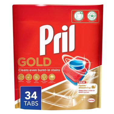 Pril gold 12 action 34 tabs