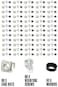 Server Rack Cage Nuts &amp; Mounting Screws for Server Shelves, Server Racks, and Cabinets 60 Pcs