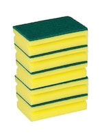 اشتري Delcasa 5-Piece Cleaning Sponge Yellow/Green 200G في الامارات