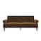 In House Nutella 2 In 1 Sofabed Velvet Upholstered - Brown