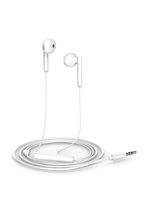 Huawei AM115 Half In-Ear Earphones With Remote Wire Control White