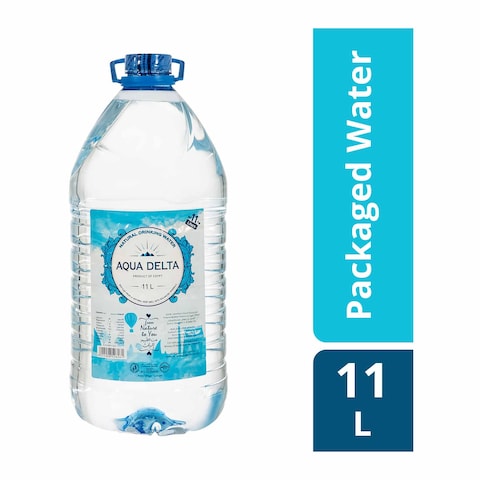 Aqua Delta Natural Drinking Water - 11 Liters