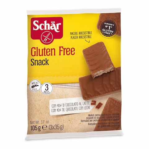 Buy Schar Gluten Free Chocolate Hazel 105 g (wheat free) in Saudi Arabia