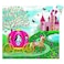 Djeco Elise's Carriage Silhouette Puzzle - 54Pcs