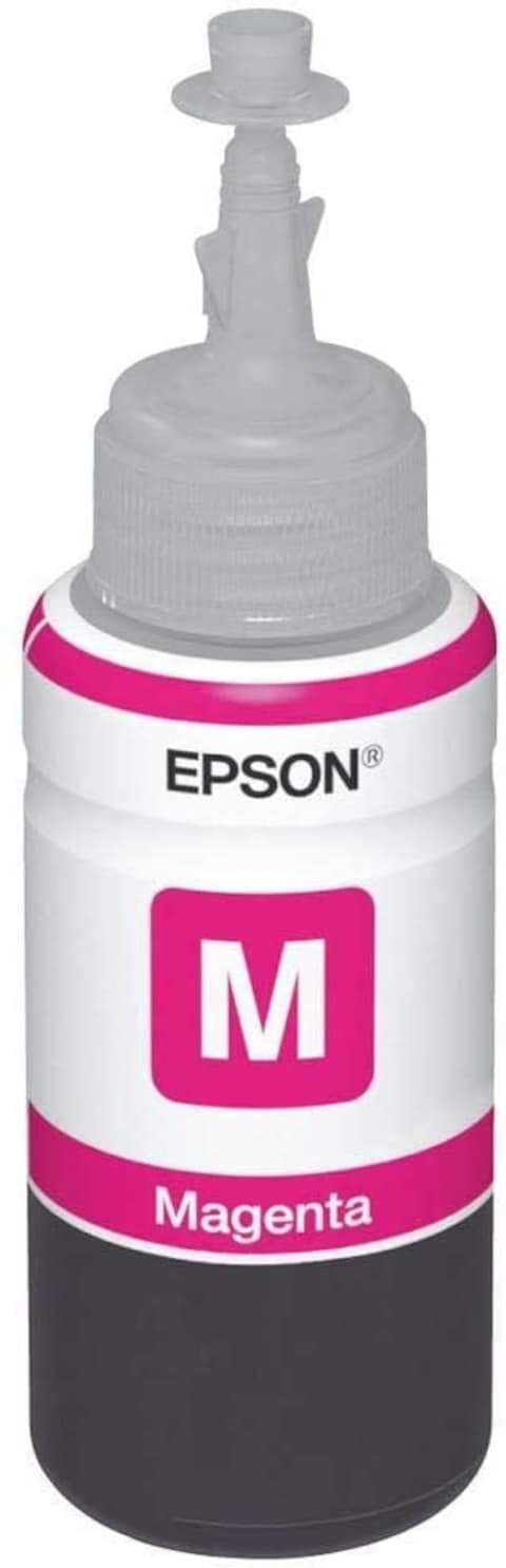 Epson T6643 Ecotank Ink Bottle, Magenta Ink For Printer Refill, 70ml