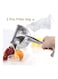 Generic Manual Hand Press Juicer -Silver 24X15X13mm