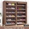 Large Non-Woven Shoe Rack Organizer - Removable Cabinet for Home Storage
