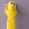 Milk&amp;Moo Buzzy Bee Toddler Robe, Kids Robe, 100% Cotton Kids Bathrobe, Ultra Soft and Absorbent Hooded Bathrobe for Girls and Boys, Yellow Color, Suitable for 2-4 Years