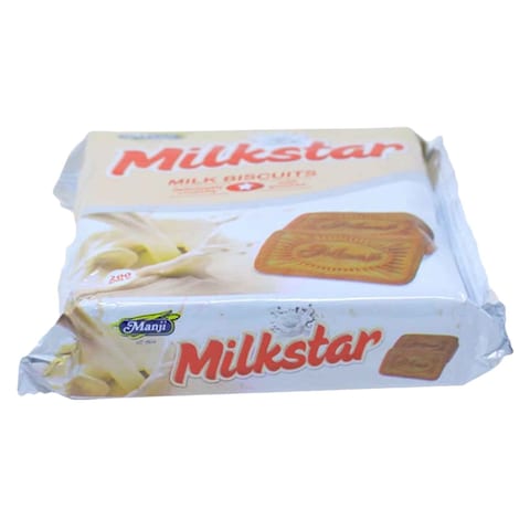 Manji Milkstar Milk Biscuit With Glucose 200g