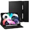 Spigen Liquid Air Folio designed for iPad Air 4th Generation 10.9 inch case cover (2020) with Pencil Holder - Black