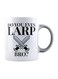 muGGyz Printed Quote Coffee Mug White 325ml