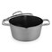 Luigi Ferrero Enzo Cooking Pots With Glass Lids, 4.1L