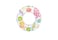 Intex - 59230NP Lively Print Swim Rings - Aquarium, Multi Color