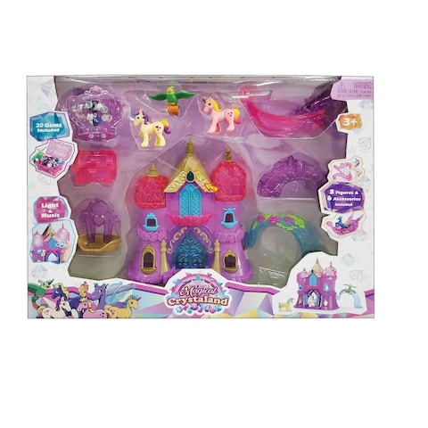 Power Joy Play Home Magical Crystaland Playset Multicolour