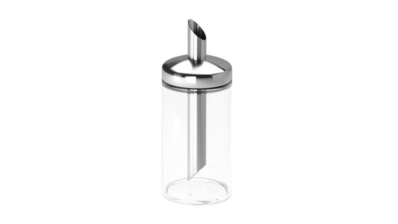 Buy Portion sugar shaker, clear glass/stainless steel15 cm Online ...
