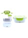 Generic Portable Electric Heating Lunch Box White/Green 238X170X108Millimeter