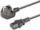 4 METER Cable Kettle Lead, UK 3 Pin IEC C13 Computer Power Lead for LED LCD Smart TV Monitor TV Printer PC Kettle and Other Appliances