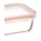 Lock &amp; Lock Oven Glass Rectangular Food Container Clear/Pink 1L