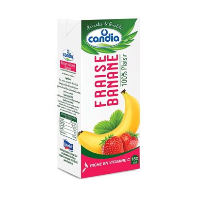 Candia Juice  Strawberry And Bannana 180ML