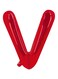 16inch Red Letter V Foil Balloon