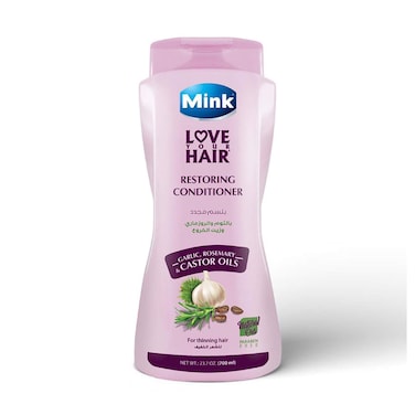 Mink Hair Condtioner With Garlic &amp; Rosemary - 700 ml
