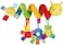 Crib Bed Stroller Car Seat BarBaby Stroller Toy Activity Spiral Hanging Toy