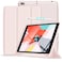 TRON Case Compatible with iPad 9.7&rdquo; 2018/2017(6th/5th Gen)/iPad Air 2/iPad Air with Pencil Holder, Soft TPU Back Shell Cover with Auto Wake/Sleep Pink