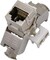 DKURVE&reg; Keystone Module Jacks - CAT6A Shielded Keystone Jack RJ45 Cat 6A Ethernet Module 10 Gbit with Shielded Metal (12PCS)