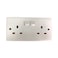 Sirocco Wall Socket 13A E426/13S White