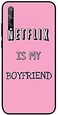 Theodor - Huawei Y8P Case Cover Netflix Is My Boyfirend Flexible Silicone Cover