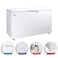 Nobel Chest Freezer White Aluminum Inside External Handle With Outside Condensor 350 Gross Capacity, 316 Ltrs Net Capacity NCF350