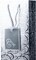 Cuisine Art Wine Bag, 1 pc Wine Gift Paper Bag Single Bottle Wine Gift Bag Red Wine Tote Bag, 5Pcs 4.7 x 3.9 x 14.2&rsquo;&rsquo; Wine Gift Bag Kraft Paper Wine Bag with Handles Silver