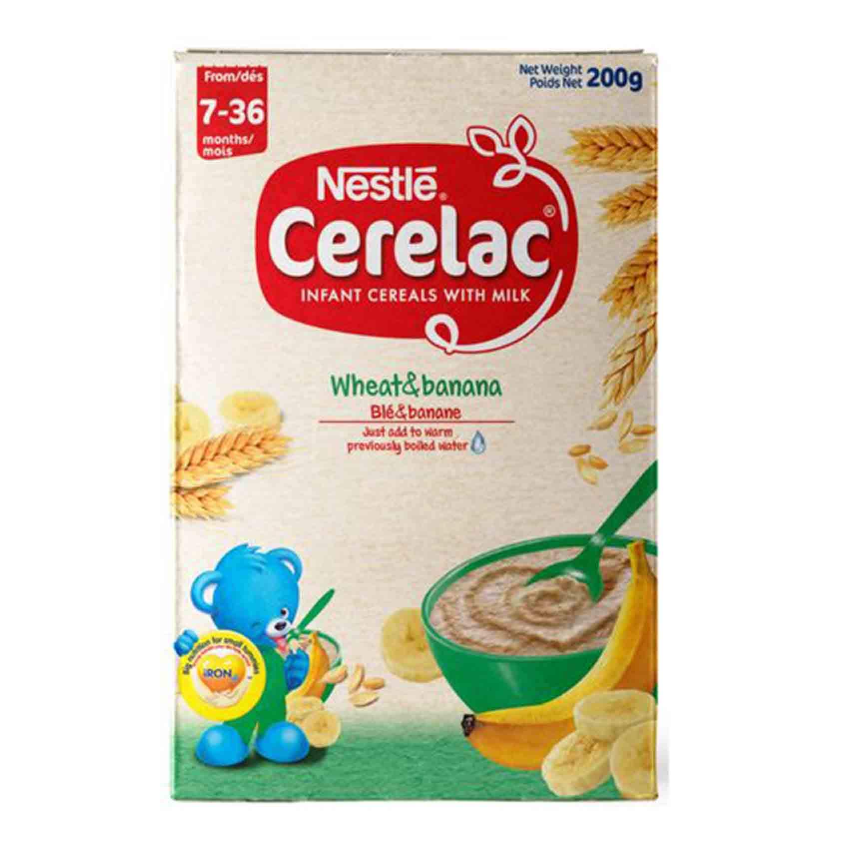Buy Nestle Wheat And Banana Cerelac 200G Online Carrefour Kenya