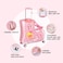 Kids Ride-on Suitcase,Children Trolley Hard Shell Carry on Luggage,Travel Suitcase with Safety