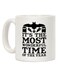muGGyz I Donut Want To Work Out Printed Coffee Mug White