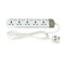 Krypton 5 Way Extension Board Plug Power Extension Socket Multi Plug Power Cable High Quality, Shock Proof Design With Universal Socket, 3 Meter