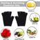 ZALCOON Moisturizing Gloves for Dry Hand - Silicone Gel Infused Lotion Spa Glove for Eczema Hand Skin Care Overnight Treatment   Healing Repair Cracked Finger Aloe Moisturizer Gloves for Adult