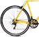 ITG Mogoo Rapid Road Bike 700C 56cm, Yellow