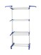 Generic Stainless Steel 3 Layers Clothes Hanger Blue 600ml