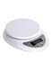 Generic - Digital Kitchen Scale White 16.5x3.5x12.7centimeter