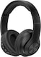 Lazor Jazz+ EA205 Wireless Foldable Headphones With 6 Types Of EQ sound Effects, Build In TF Card Reader, FM Radio, AUX, BT v5.0, Up To 6hrs, Black